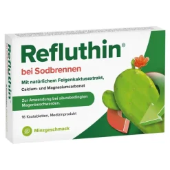 Refluthin bei Sodbrennen Kautabletten Minze, 16 St