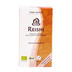 Reishi Vitalpilz Bio Terra Mundo Kapseln, 40 St