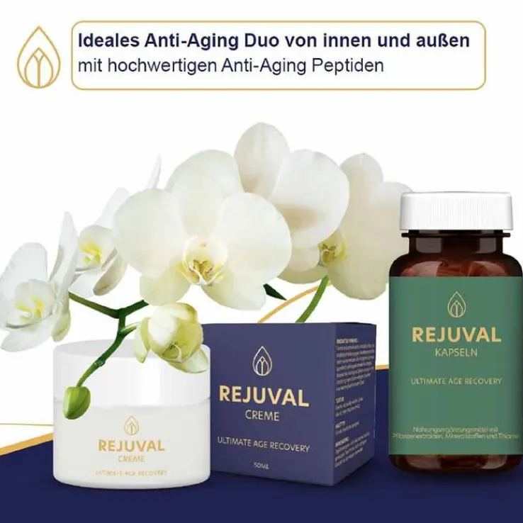 Rejuval Gesichtscreme Anti-Aging mit Hyaluron, 50 ml