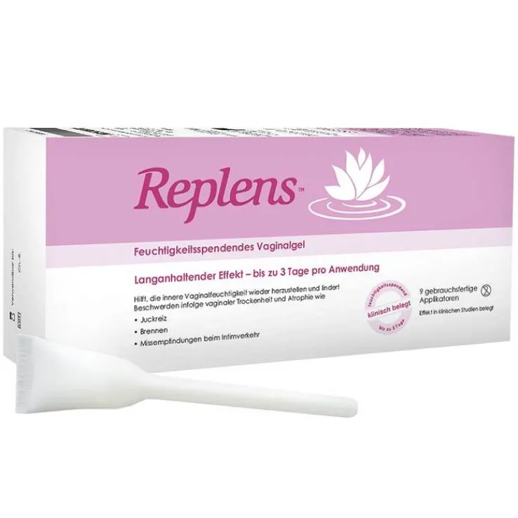 Replens Vaginalgel vorgefüllte Applikatoren, 9 St