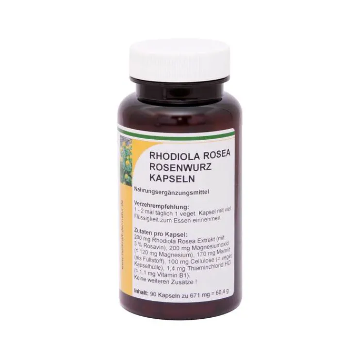 Rhodiola Rosea 200 mg 3% Kapseln, 90 St
