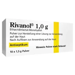 Rivanol 1,0 g Pulver, 10 St