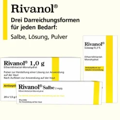 Rivanol 1,0 g Pulver, 10 St