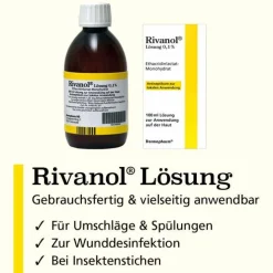 Rivanol Lösung 0,1 %, 500 ml