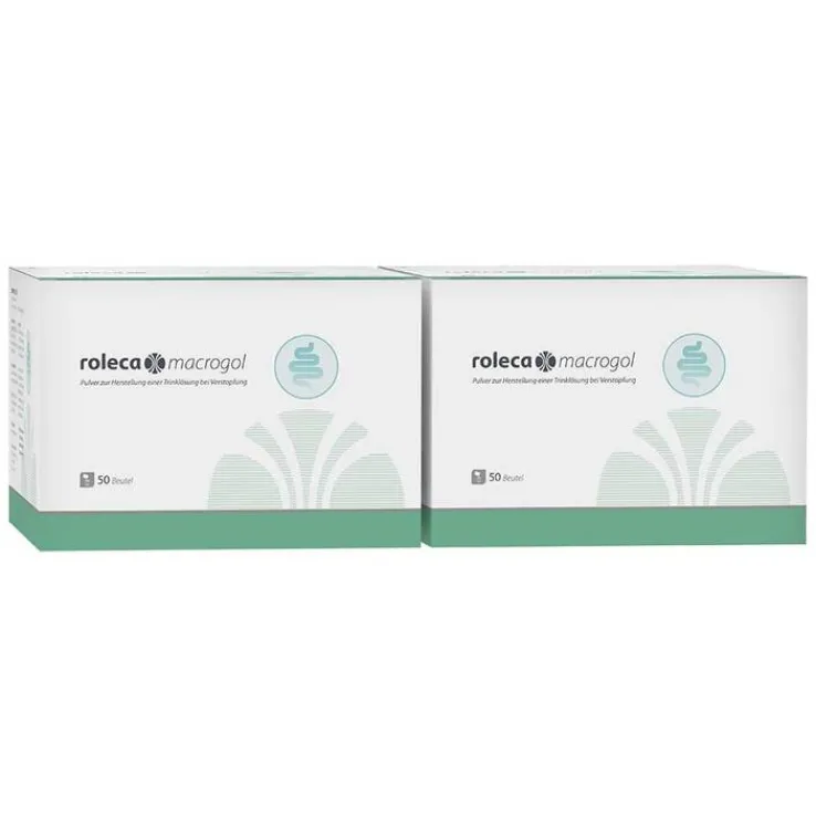 roleca® macrogol Pulver zur Herstellung einer Lösung bei Verstopfung, 100 St