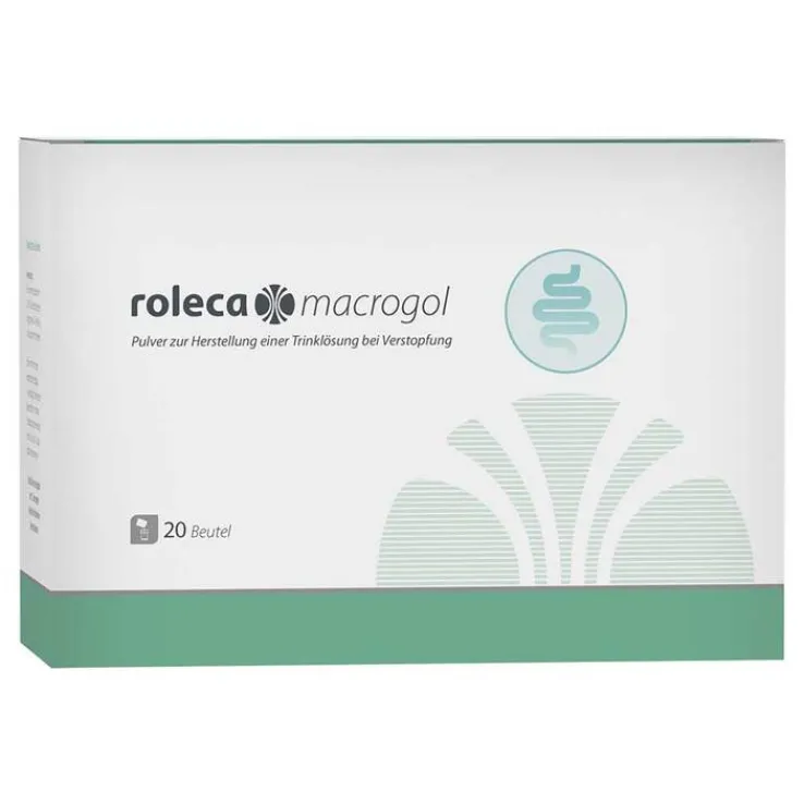 roleca® macrogol Pulver zur Herstellung einer Lösung bei Verstopfung, 20 St