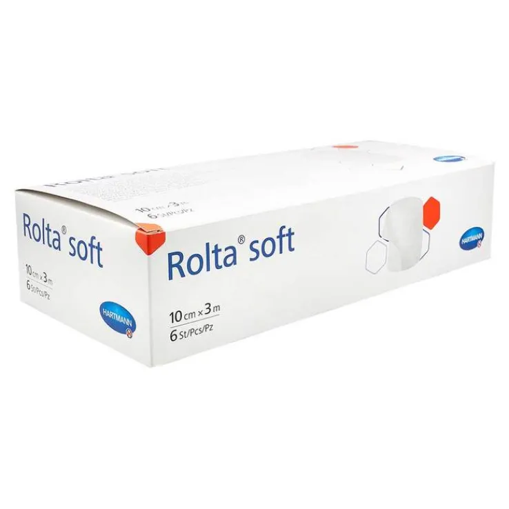 Rolta soft Synth.-Wattebinde 10 cmx3 m, 6 St
