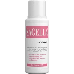 Sagella poligyn Intimwaschlotion für Frauen 50 + , 500 ml