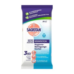 SAGROTAN® Hygiene-Reinigungstücher, 60 St