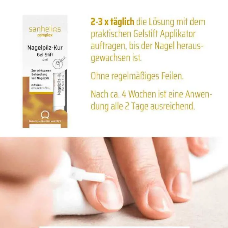 Sanhelios Nagelpilz-Kur Gelstift, 4 ml