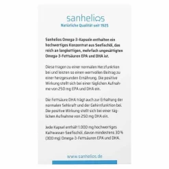 Sanhelios Omega-3 Kapseln 1000, 90 St