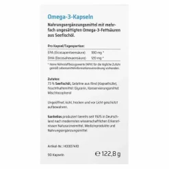 Sanhelios Omega-3 Kapseln 1000, 90 St