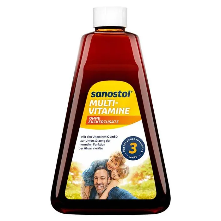 Sanostol ohne Zuckerzusatz , 460 ml