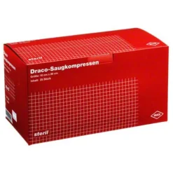 Saugkompressen steril 10x20c, 25 St