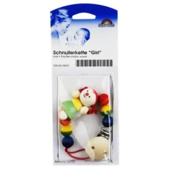 Schnullerkette Holz Girl, 1 St