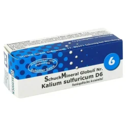 Schuckmineral Globuli 6 Kalium sulfuricum D6, 7.5 g