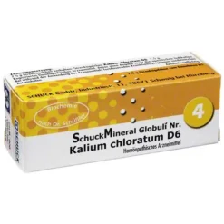 Schuckmineral Globuli 4 Kalium chloratum D6, 7.5 g