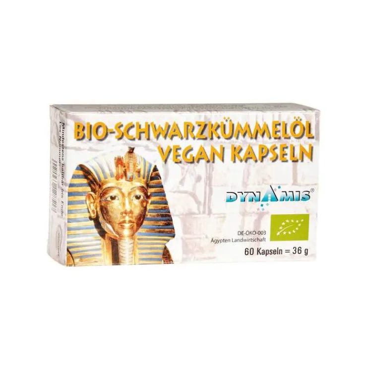 Schwarzkümmel Bio Vegan Kapseln, 180 St