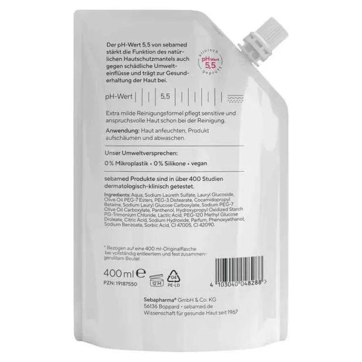 Sebamed flüssig Waschemulsion mit Olive, 400 ml