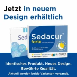 Sedacur® forte Beruhigungsdragees, 60 St
