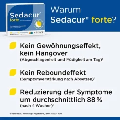 Sedacur® forte Beruhigungsdragees, 60 St