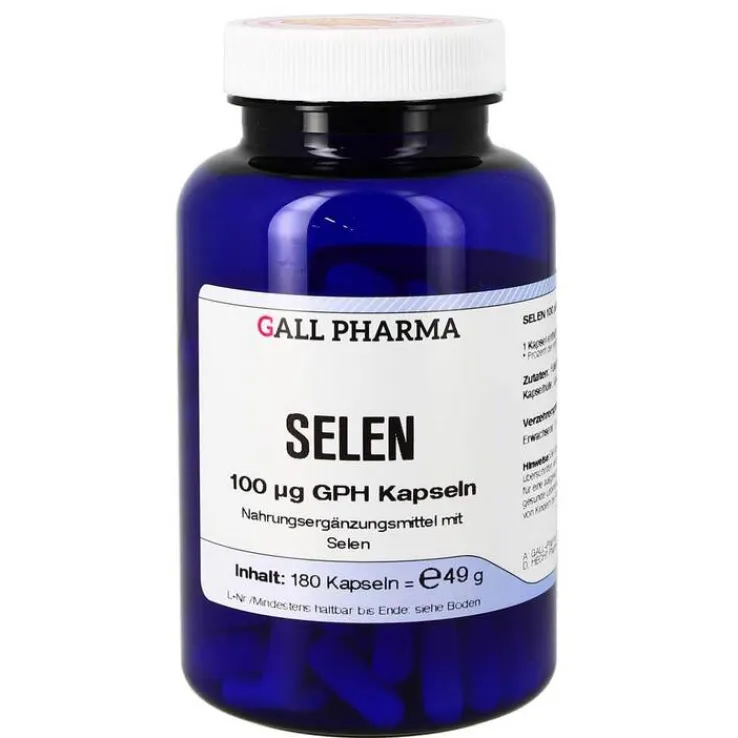 Selen 100 µg GPH Kapseln, 180 St