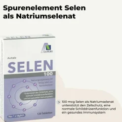 Selen 100 µg Tabletten, 120 St