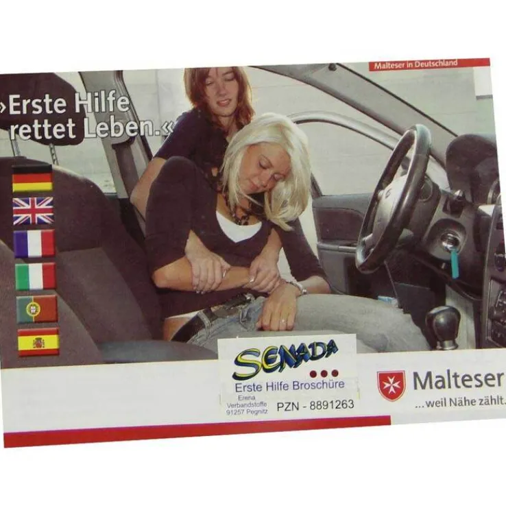 Senada Erste Hilfe Broschüre, 1 St