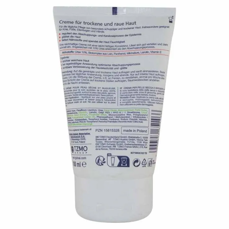 Seni® Care Creme für trockene und raue Haut mit 10% Urea, 100 ml