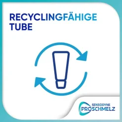Sensodyne Proschmelz sanft weiß Zahnpasta, 75 ml