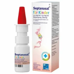 Septanasal® für Kinder 0,5 mg/ml+50 mg/ml Nasenspray, 10 ml