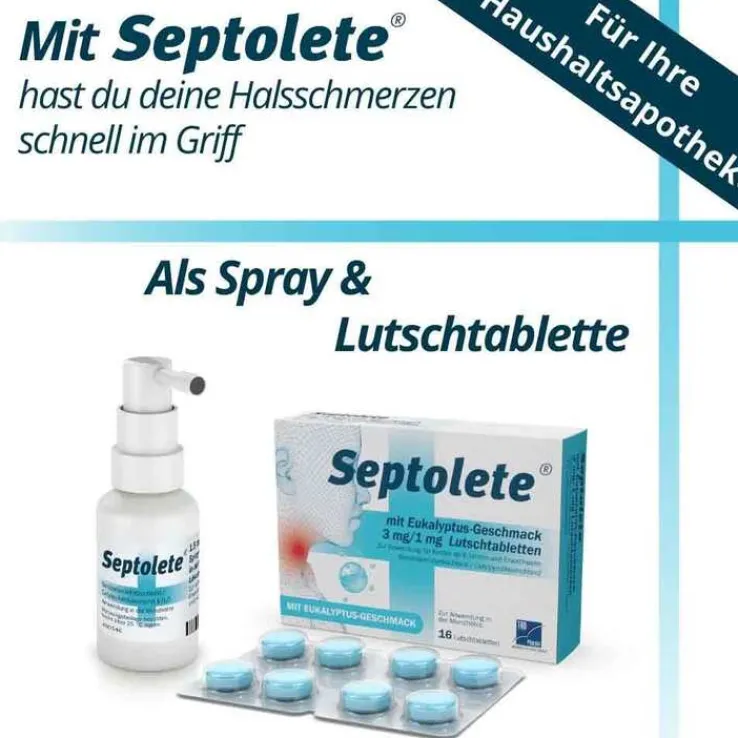 Septolete 1,5 mg/ml + 5 mg/ml Spray , 30 ml
