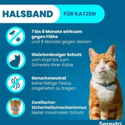 Seresto® Halsband für Katzen , 1 St