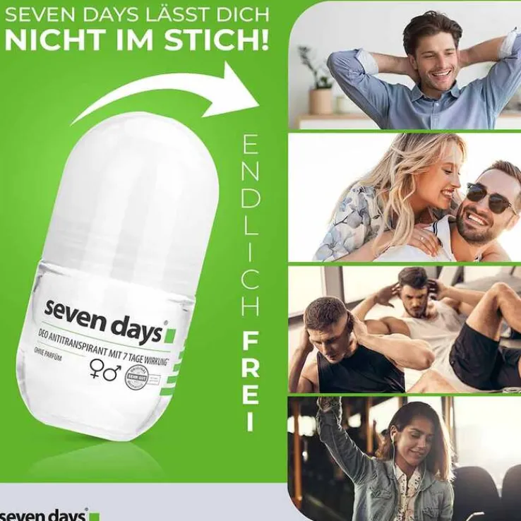 Seven Days Das Antitranspirant Roll On Big Ball, 50 ml