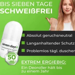 Seven Days Das Antitranspirant Roll On Big Ball, 50 ml