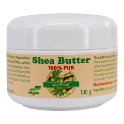 Sheabutter unraffiniert 100% pur, 100 g