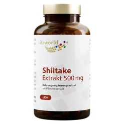 Shiitake Extrakt 500 mg Kapseln, 100 St