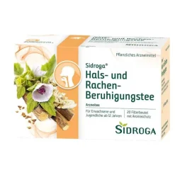 Sidroga Hals- und Rachen-Beruhigungstee Filterbeutel , 20X1.75 g