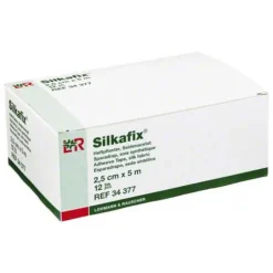 Silkafix Heftpflaster 5mx2,5cm, 12 St