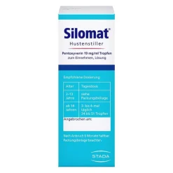 Silomat Hustenstiller Pentoxyverin 19 mg/ml Tropfen, 30 ml