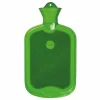 Sänger Gummi Wärmflasche Doppellamelle aus einem Guss apfelgrün, 2 l