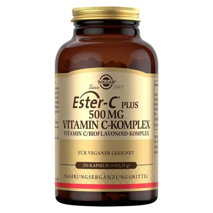 Solgar Ester-C Plus 500 mg Kapseln, 250 St