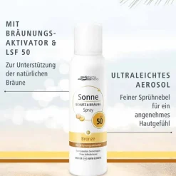 Sonne Schutz & Bräune Aerosol-Spray bronze LSF 50, 150 ml