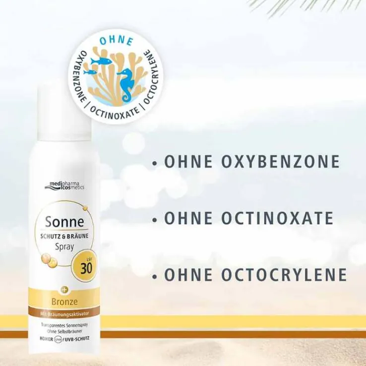 Sonne Schutz & Bräune Spray bronze LSF 30, 150 ml