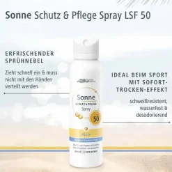 Sonne Schutz & Pflege Aktiv Aerosol-Spray LSF 50, 150 ml