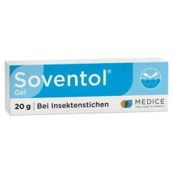 Soventol Gel bei Insektenstichen und Juckreiz auf der Haut, 20 g