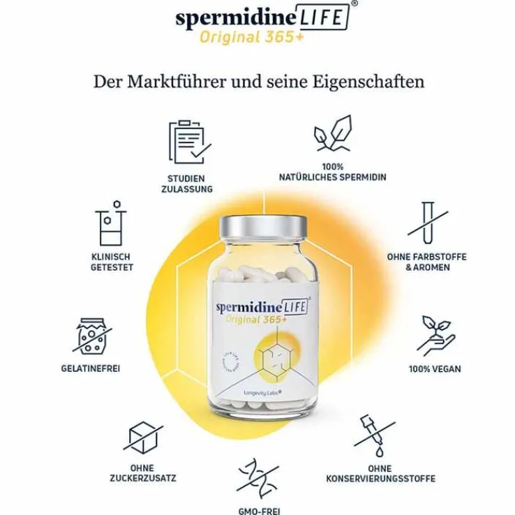 Spermidinelife Original 365 + Kapseln, 60 St