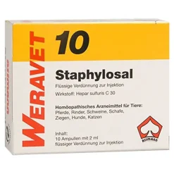 Staphylosal 10 vet. Ampullen, 10X2 ml