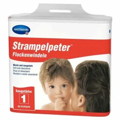 Strampelpeter Flockenwindeln Saugstärke 1, 56 St