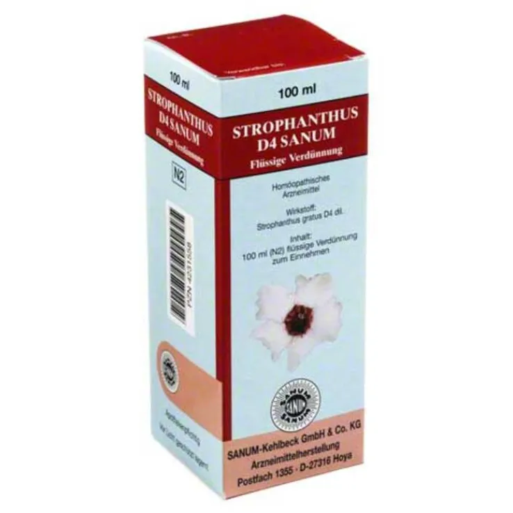 Strophanthus D 4 Sanum Tropf, 100 ml